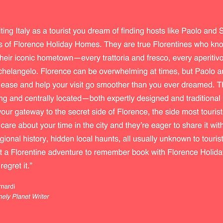 Florence Holiday Homes Ponte Vecchio Dış mekan fotoğraf